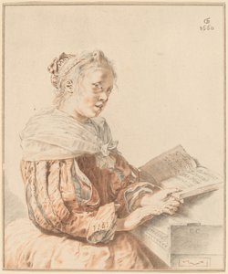 Giovane Ragazza alla Tastiera