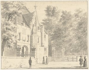 Parte posteriore della Grande Chiesa di Edam da Cornelis Pronk