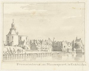 La Drommedaris e la Porta Blu a Enkhuizen