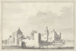 Castello Liesveld presso Groot-Ammers nell