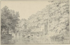 Porta del castello di Buren da Cornelis Pronk