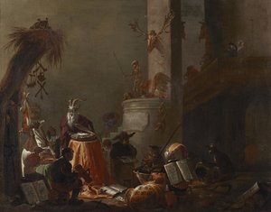 Collegio degli Animali da Cornelis Saftleven