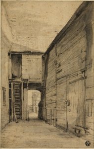 Cortile di una Vecchia Casa