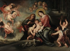Vergine con Bambino e Sant