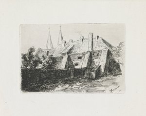 Tre alberi alti da Cornelis Steffelaar