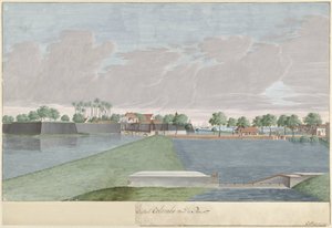 Veduta di Colombo dal passaggio De Beer da Cornelis Steiger