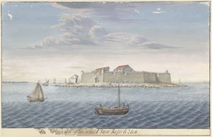 Il forte Hammenhiel a Ceylon da Cornelis Steiger