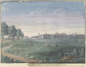 Il forte Jaffnapatnam a Ceylon da Cornelis Steiger