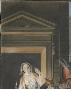 La Scena di Corruzione dal Secondo Atto della Commedia 