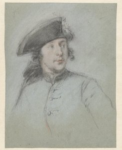 Ritratto di Ludolf Bakhuysen il giovane da Cornelis Troost