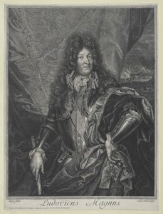 Re Luigi XIV di Francia da Cornelis Vermeulen