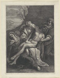 Compianto su Cristo da Cornelis Visscher (II)