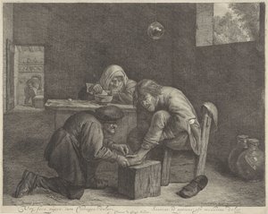 Uomo da un medico da Cornelis Visscher (II)