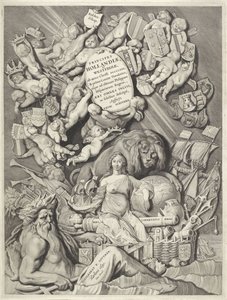 Titolo per una serie di conti e contesse di Olanda, Zelanda e Frisia da Cornelis Visscher (II)