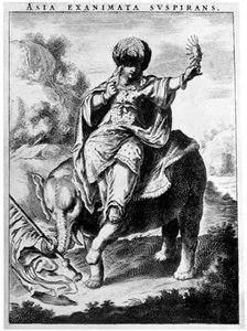 Veduta allegorica dell