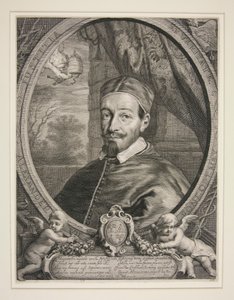 Papa Alessandro VII, Fabio Chigi (1599-1667) da Cornelis Visscher