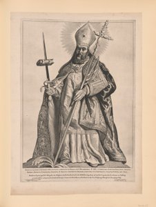 San Bonifacio, da Santi del Nord e del Sud dei Paesi Bassi da Cornelis Visscher