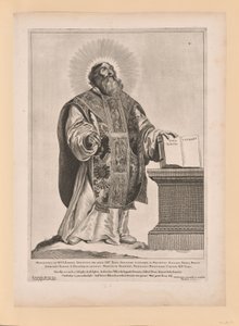 San Wulfram, dai Santi del Nord e del Sud dei Paesi Bassi da Cornelis Visscher