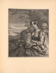 La donna bohémien da Cornelis Visscher