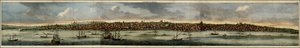 Veduta a colori di Costantinopoli del 1698 di Cornelis De Bruyn