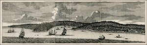 Veduta di Costantinopoli e Pera del 1698 di Cornelis De Bruyn
