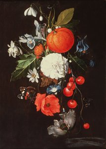 Natura morta con frutta e fiori da Cornelis de Heem