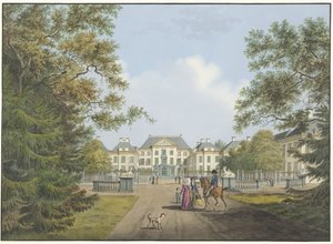 Veduta del palazzo Het Loo da Cornelis de Kruyff