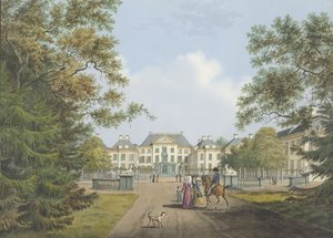 Veduta del Palazzo Het Loo da Cornelis de Kruyff