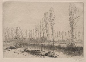 Presso Amiens, le torbiere da Cornelis de Visscher