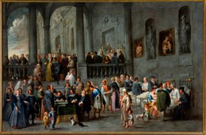 Ciclo delle Sette Opere di Misericordia Corporale: Visitare i Malati da Cornelis de Wael
