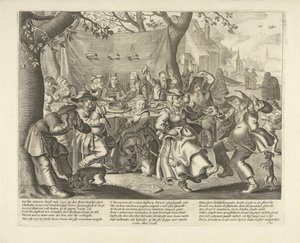 Matrimonio contadino da Cornelis van Dalen (I)
