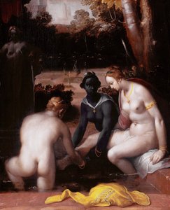 Betsabea alla sua toilette
