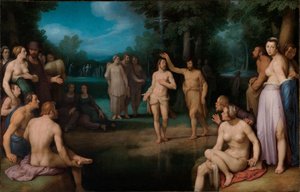 Tedesco: Taufe Christi Battesimo di Cristo