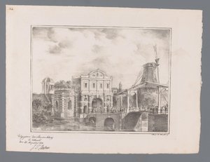 Porta di Santa Caterina a Utrecht da Cornelis van Hardenbergh