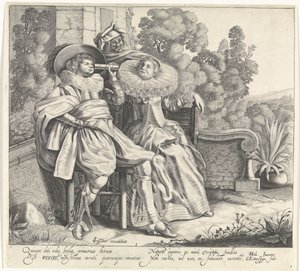 Vista (Vijf Zintuigen) da Cornelis van Kittensteyn