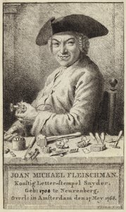 Ritratto di Johann Michael Fleischmann