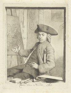 Autoritratto di Cornelis van Noorde