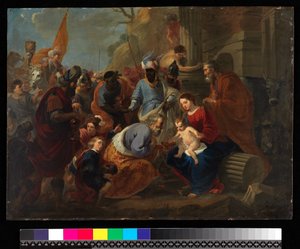 Adorazione dei Magi da Cornelis van Poelenburgh