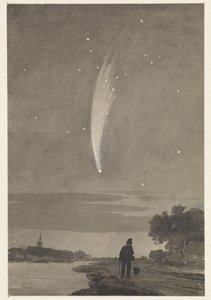 La cometa di Donati, 10 ottobre 1858 da Cornelis van der Griendt