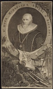 Hugh Myddleton da Cornelius Janssen van Ceulen