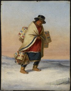 Il venditore di cesti da Cornelius Krieghoff