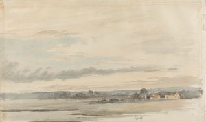 Veduta nel Suffolk da Cornelius Varley