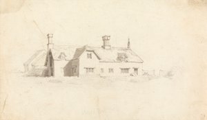 Vista di una Casa da Cornelius Varley