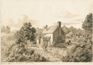Woodford - Cottages da Cornelius Varley