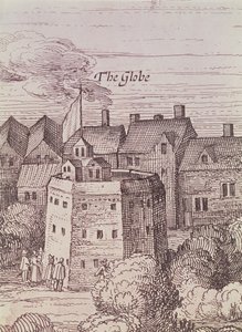 Il Globe Theatre, dettaglio da un