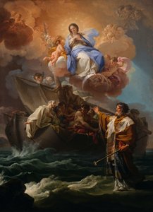 San Nicola salva i naufraghi da Corrado Giaquinto