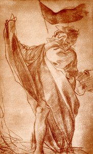 Progetto per una figura di apostolo per la cupola della cattedrale di Parma da Antonio da Correggio