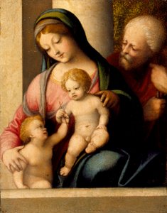 La Sacra Famiglia con il piccolo San Giovanni Battista, c.1515