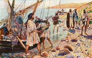 La chiamata dei quattro discepoli da Corwin Knapp Linson