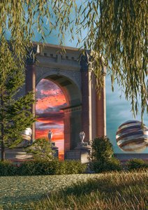 Tramonto al Grand Archway